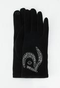 Rękawiczki - Rękawiczki z dżetowym zdobieniem - Monnari - miniaturka - grafika 1