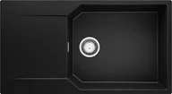 Zlewozmywaki - BRANDE LOTUS 900-60 BLACK (czarny mat) - miniaturka - grafika 1