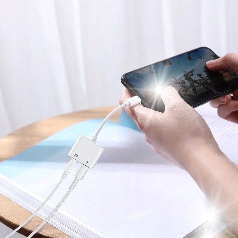 JOYROOM ADAPTER ROZDZIELACZ DO IPHONE NA 2x LIGHTNING