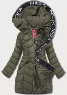 Kurtki damskie - PRZEJŚCIOWA KURTKA DAMSKA PUCHOWA KHAKI (2M-001) - LHD - miniaturka - grafika 1