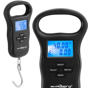 Steinberg Systems Waga hakowa - 40 kg / 10 g - plastikowa rączka SBS-DFS-11 - Wagi specjalistyczne - miniaturka - grafika 1