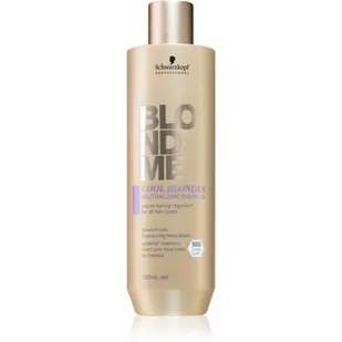 Schwarzkopf Professional Blondme Cool Blondes szampon neutralizujący żółte odcienie do włosów blond i z balejażem 300 ml - Szampony do włosów - miniaturka - grafika 1