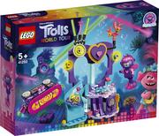 Klocki - LEGO Trolls World Tour Impreza techno na rafie 41250 - miniaturka - grafika 1