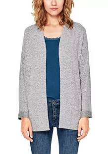 s.Oliver Bluza damska, szary (Grey Melange 94W0), 38 PL - Bluzy damskie - miniaturka - grafika 1