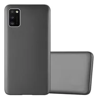 Etui i futerały do telefonów - Pokrowiec Do Samsung Galaxy A41 w METALLIC SZARY Etui TPU Silikon Obudowa Ochronny Case Cover Cadorabo - miniaturka - grafika 1