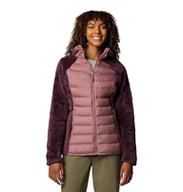 Kurtki damskie - Columbia Damska kurtka puchowa Powder Lite 2 Sherpa Hybrid (1 szt.) - miniaturka - grafika 1
