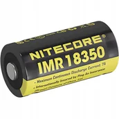 Baterie i akcesoria - NiteCore IMR 18350 Special-batteri 18350 Litium 3.7 V 700 mAh - miniaturka - grafika 1