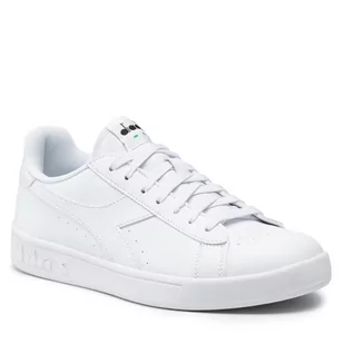 DIADORA Sneakersy Torneo 101.178327-C1880 White/White/Black - Sneakersy damskie - miniaturka - grafika 1
