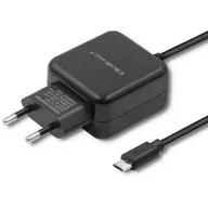 Ładowarki do telefonów - Qoltec ŁADOWARKA SIECIOWA MICRO USB, 5V, 2.4A, 12W, CZARNA 50196 - miniaturka - grafika 1