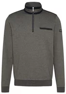 Bluzy męskie - bugatti Bluza męska, beżowy-50, 4XL - miniaturka - grafika 1