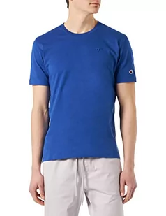 Champion Męski t-shirt Rochester 1919 C-Logo Crewneck S-s, niebieski (Bvu), rozmiar XL, niebieski (Bvu), XS - Koszulki męskie - miniaturka - grafika 1