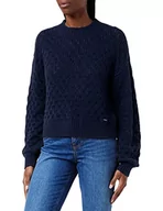 Swetry damskie - Pepe Jeans sweter damski beatrix, 594 dulwich, XS - miniaturka - grafika 1