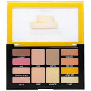 Maybelline Lemonade Craze Eyeshadow Palette paleta cieni róży i rozświetlaczy 12g - Korektory do twarzy - miniaturka - grafika 2
