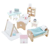Domki dla lalek - Mebelki do domku dla lalek Sypialnia dziecięca Daisylane Le Toy Van - miniaturka - grafika 1