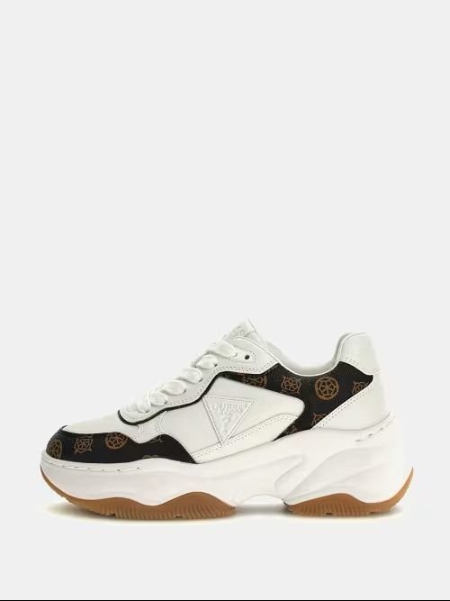 sneakers donna guess flthpy fal12 hapyy3 whibr