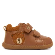 Buty dla chłopców - Sneakersy Garvalin 251309 M Brązowy - miniaturka - grafika 1