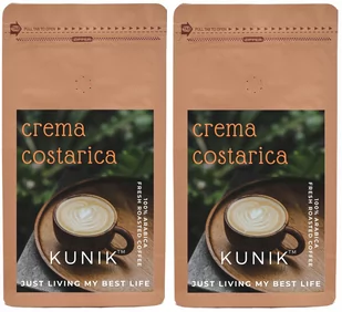 Kawa ziarnista 2kg ŚWIEŻO PALONA ARABICA Crema Costarica Kostaryka (2x1kg) - Kawa - miniaturka - grafika 1