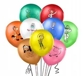 Balony i akcesoria - Balony z Nadrukiem - TOY STORY - 12szt - miniaturka - grafika 1