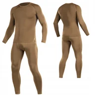 Pozostała odzież narciarska - Bielizna Termoaktywna Termiczna Thermoline Komplet M-Tac Coyote XL - miniaturka - grafika 1