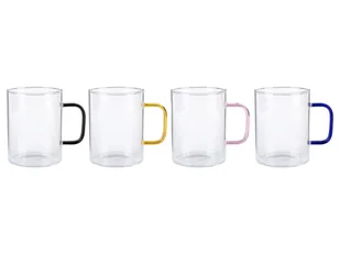 ERNESTO® Zestaw szklanek / Dzbanek do herbaty (Filiżanki do cappuccino, 4 szt.) - Filiżanki - miniaturka - grafika 1