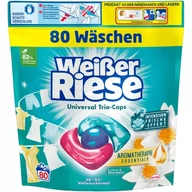 Środki do prania - Weißer Riese Trio-Caps Universal 960g (kapsułki do prania białych i kolorowych tkanin) - miniaturka - grafika 1