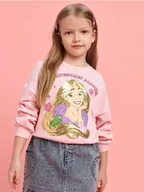 Swetry dla dziewczynek - Sinsay - Bluza Disney - różowy - miniaturka - grafika 1