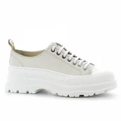 Trampki damskie - Beżowe tenisówki damskie CARINII - Carinii - miniaturka - grafika 1