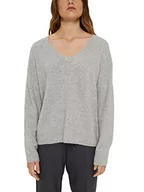 Swetry damskie - ESPRIT Sweter damski, 044/jasnoszary 5, M - miniaturka - grafika 1