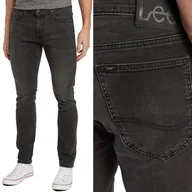 Spodnie męskie - Lee LUKE SLIM Asphalt Rocker mocno zwężane szare spodnie jeansowe W38 L36 - miniaturka - grafika 1