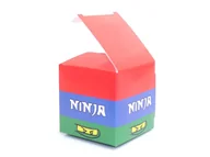 Urodziny dziecka - PartyShow Pudełeczka dla gości Ninja - 6 szt. - miniaturka - grafika 1