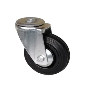 Koło fi 125 mm otwór 12 mm 125 KG OBROTOWE kółko - Kółka i bloczki - miniaturka - grafika 7