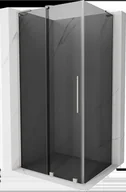 Kabiny prysznicowe - Mexen Velar L kabina prysznicowa rozsuwana 120x100 cm, grafit, nikiel szczotkowany - 871-120-100-43-97 - miniaturka - grafika 1