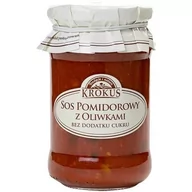 Sosy w słoikach - Krokus Sos Pomidorowy z Oliwkami 340g - - miniaturka - grafika 1