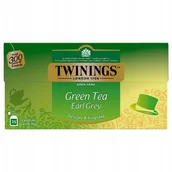 Herbata - TWININGS herbata zielona z BERGAMOTKĄ ekspresowa EARL GREY 25 kopert - miniaturka - grafika 1