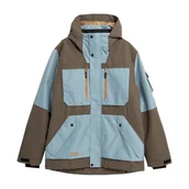 Kurtki narciarskie - Kurtka snowboardowa męska 4F M314 dark brown XL - miniaturka - grafika 1