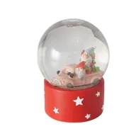 Ozdoby bożonarodzeniowe - Kula śnieżna ze skrzatami CARRIE, Ø10,1 cm - miniaturka - grafika 1