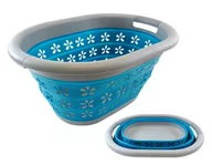 Miski i półmiski - ATL AG659K Miska silikonowa kosz składany bl - miniaturka - grafika 1