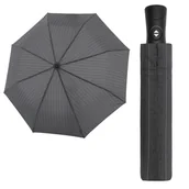 Parasole - Parasol składany Doppler Magic Superstrong, grafit w paski - miniaturka - grafika 1