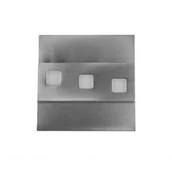 Oprawy, klosze i abażury - Bemko Oprawa-schodowa-LED-Vikasatyna-12W-3100K LS-VSW - miniaturka - grafika 1