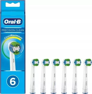 ORAL-B PRECISION CLEAN ORYGINALNE KOŃCÓWKI 6szt - Końcówki do szczoteczek elektrycznych - miniaturka - grafika 1
