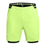 Spodnie sportowe męskie - Spodenki treningowe męskie Under Armour Vanish Woven 2in1 Sts - miniaturka - grafika 1