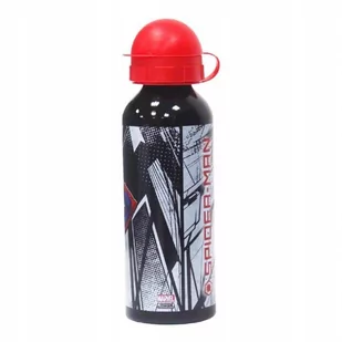 Bidon Aluminiowy Z Ustnikiem Spiderman 520 Ml - Bidony dla dzieci - miniaturka - grafika 1