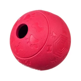 Trixie Piłka na przysmaki 8cm czerwona BK-15301 - Zabawki dla psów - miniaturka - grafika 1