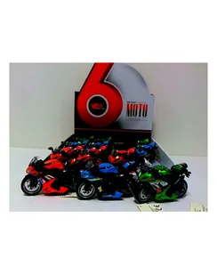 Motocykl wyścigowy z dźwiękiem 12cm MY66-D2214 HIPO - Samochody i pojazdy dla dzieci - miniaturka - grafika 1