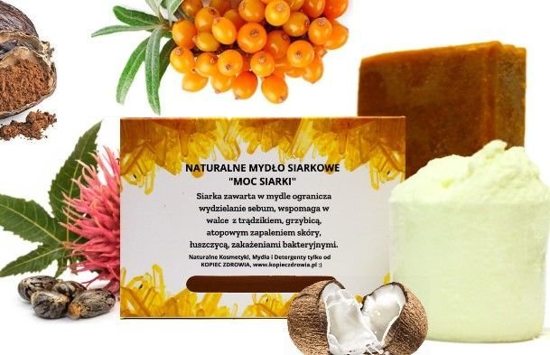NATURALNE MYDŁO SIARKOWE 