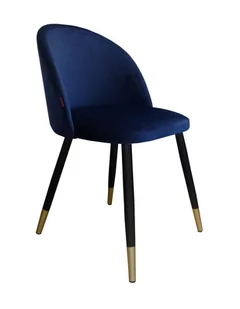 Atos Krzesło Colin noga czarna/złota MG16 - Krzesła - miniaturka - grafika 1