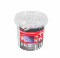 Narzędzia glazurnicze - AWTOOLS KRZYŻYKI DYSTANSOWE 1,0mm / 1800szt. WIADERKO - miniaturka - grafika 1