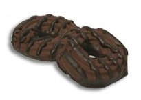 Primax Ciastka kruche Koszyczek kakaowy dekorowany ciemny 2 kg 2000 g