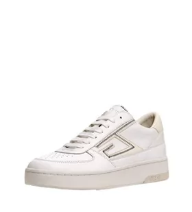 Guess Silea, Trampki Męskie, Whisper White, 45 EU - Trampki męskie - miniaturka - grafika 1