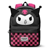 Plecaki - Karactermania Plecak unisex Fan Hs 2.2 Sanrio FAN HS plecak 2.2 uroczy (1 szt.), Czarny Kuromi, Jeden rozmiar, Plecak FAN HS 2.2 - miniaturka - grafika 1